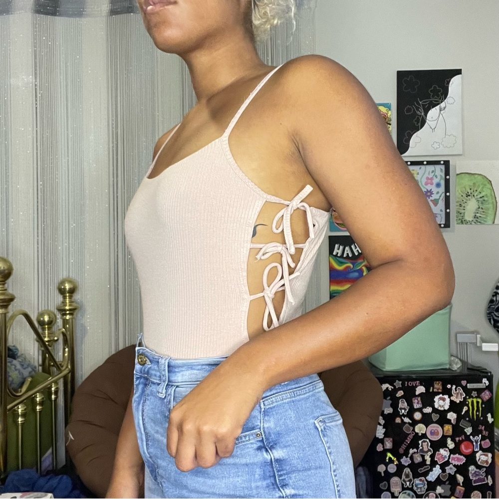 Tan Bodysuit